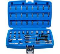 Set di chiavi a bussola BGS 46 pezzi 1/4" Super Lock Bits cricchetto set prof...
