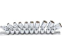 BGS technic KG – Set di bussole snodate 220 – 6,3 mm (1/4") 5–13 mm – 10 pezzi