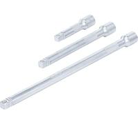 BGS Juego de extensiones basculantes | 10 mm (3/8") | 75/150 / 250 mm | 3 piezas