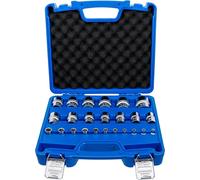 BGS technic KG Set inserti bussola esagonale BGS 2246 6,3/12,5 mm (1/4"/1/2") 24 pz