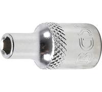 BGS 22474 | Bussola esagonale | 6,3 mm (1/4") | 4 mm