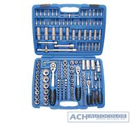 BGS 2286 - 171 Pz. Set Chiavi 6,3 (1/4) + 10 (3/8) + 125 (1/2) 4 Spigoli