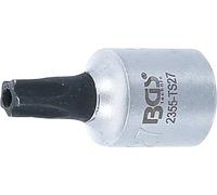 BGS inserti - Bussola 6,3 mm, 1/4, profilo TS con foro, TS27, 2355-TS27