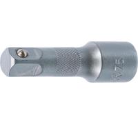 BGS 236 | Prolunga | 12,5 mm (1/2") | 75 mm | Azionamento quadrato interno, azionamento quadrato esterno, con zigrinatura, cromato, opaco