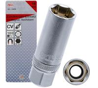 BGS Inserto per candele con magnete, esagonale, azionamento quadro interno 10mm (3/8"), apertura 16mm Quantità:1