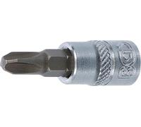 BGS technic KG Bit a inserto 2489 PH3 intaglio a croce 6,3 mm (1/4") quadro interno 1 pezzo