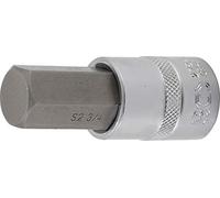 BGS 2754, inserto per punte, lunghezza 70 mm, azionamento quadrato interno 12,5 mm, esagono incassato 3/4"