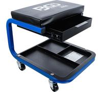 BGS technic KG Sgabello da officina 2832 con rotelle e cassetto