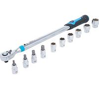 BGS 2865 | Set di chiavi dinamometriche | 12,5 mm (1/2") | 40 - 200 Nm | 11 pz.