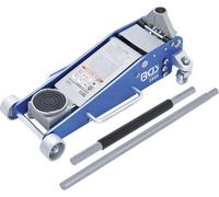 Crick Ribassato in Alluminio Doppio Pistone 2,5 T Sollevatore a Carrello BGS2889