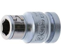 BGS 290 | Bussola porta inserti con sfera di tenuta | quadro interno 12,5 mm (1/2") | esagono interno 10 mm (3/8")