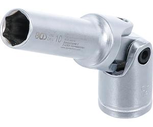 BGS 2982 | Bussola esagonale per candelette snodata | 10 mm (3/8") | 10 mm