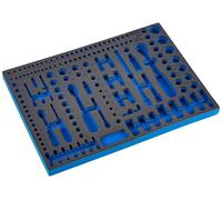 Bgs 3/3 carrelli officina inserto, vuoto per chiavi a bussola, 192 pezzi, Pro To
