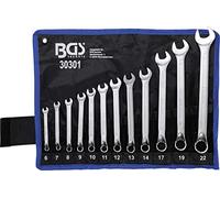 BGS 30301 | Serie di chiavi combinate anello-forchetta | piegate | 6 - 22 mm | 12 pz.