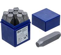 BGS 3040 | Set di punzoni numerici | 12 mm