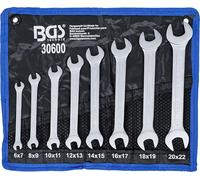 BGS Set di chiavi a forchetta doppia, apertura 6 - 22mm, 8pz. Quantità:1