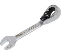 BGS Chiave combinata a cricchetto, corta, reversibile, 10 mm Quantità:1