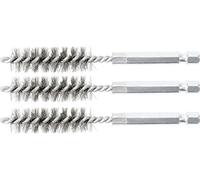 BGS Spazzola in acciaio 13mm, azionamento esagonale 6,3mm (1/4"), 3pz. Quantità:1