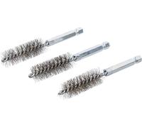 BGS 3078-15-S | Spazzola in acciaio | 15 mm | 6,3 mm (1/4") | 3 pz.