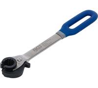 BGS 30830 | Chiave combinata a doppio cricchetto, con bocca aperta | 10 mm