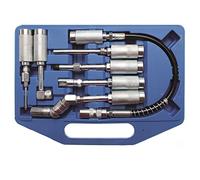 BGS Set di adattatori e accessori per ingrassatori, 7pz. Quantità:1
