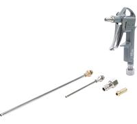 BGS Pistola di soffiaggio ad aria compressa in alluminio pressofuso con 3 ugelli Quantità:1
