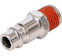 BGS 3222-1 | Raccordo a innesto pneumatico | 6,3 mm (1/4") filettatura esterna