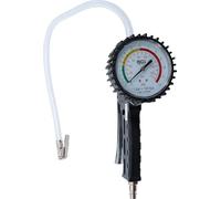 PISTOLA GONFIAGGIO PNEUMATICA PER GOMME AUTO MOTO BICI PNEUMATICI CON INDICATORE