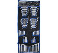 BGS Assortimento di chiavi combinate, misure in pollici / metriche, 50pz. Quantità:1