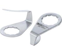 BGS 3258 | Coltello di ricambio, mezzo tondo | per BGS 3218 & 9291 | 2 x 36 mm | 2 pz.