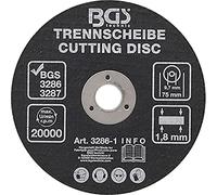 Bgs - Disco Da Taglio Per Ferro 75 X 1.5 Idoneo Per Minismerigliatrici Bgs 3286-1