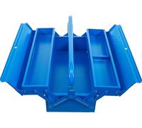 BGS 33001 | Cassetta porta attrezzi in metallo | vuoto | 420 x 200 x 150 mm | 3 vani