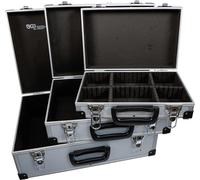 BGS 3307, Set di valigie in Alluminio, 3 Pezzi, Argento/Nero