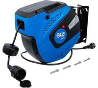 BGS Automatico Tamburo per Cavi Con Automatico Aufrollstopp, 15 M 3321