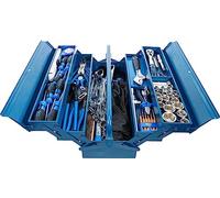 BGS 3340 | Cassetta porta attrezzi in metallo incl. assortimento utensili | 137 pz.