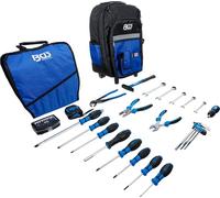 BGS 3347 | Zaino per attrezzi | con manico telescopico | 66 pezzi