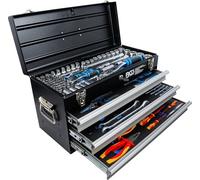 BGS 3350 - Cassetta degli attrezzi in metallo - 3 cassetti - con 147 utensili