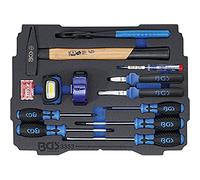 BGS 3353 | Modulo per BGS BOXSYS1 & 2: set pinze, martelli, cacciaviti | 12 pz.