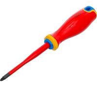 BGS 35863 | Cacciavite VDE | punta extra sottile | taglio a croce PZ2