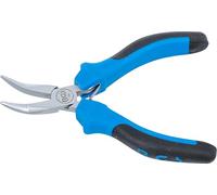 Bgs - Elettronica-Pinza, Curvo, Con Molla, 125 Mm
