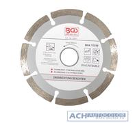 BGS 3931 - Segmento Disco di Separazione di Diamante 115mm Per Taglio a Secco