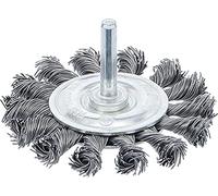 BGS - Spazzola a disco 75 mm, intrecciate, 3982