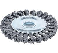 BGS Spazzola a disco, filo d'acciaio ritorto Quantità:1