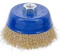 BGS 3987 | Spazzola a disco in filo acciaio | sede M14 x 2,0 | Ø 100 x 67 mm