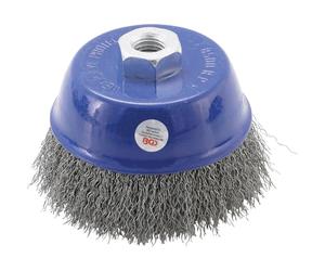 BGS 3994 | Spazzola a disco in filo acciaio | sede M14 x 2,0 | Ø 100 x 67 mm
