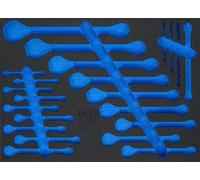 BGS 4012-5 | Modulo per carrelli portautensili 3/3 | vuoto | per BGS 4012