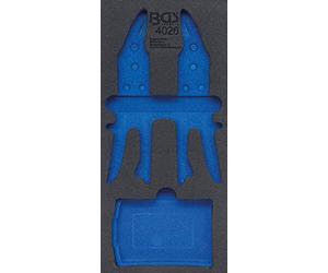 BGS 4026-1 | Modulo per carrelli portautensili 1/3 | vuoto | per BGS 4026