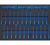 Bandeja para carro 3/3: Juego de sacagrapas y rasquetas | 27 piezas