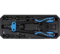 BGS Juego de remachadoras de tuercas | M3 - M8 | 7 piezas