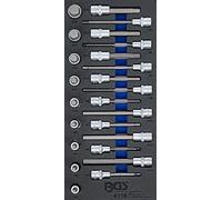 'Bgs 4116 officina carrello inserto 1/3: Bit Set | unit inserto quadrato intern